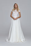 Bridal lace top. Wedding separates, mix&match.