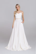 REEM linen | bridal skirt