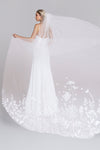 FENNEL veil | flower embroideries