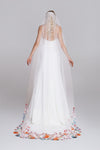 FOXTAIL veil | colourful embroideries