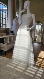 ROMANTIC wedding dress | square neckline