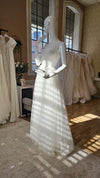 ROMANTIC wedding dress | square neckline