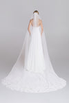 FENNEL veil | flower embroideries