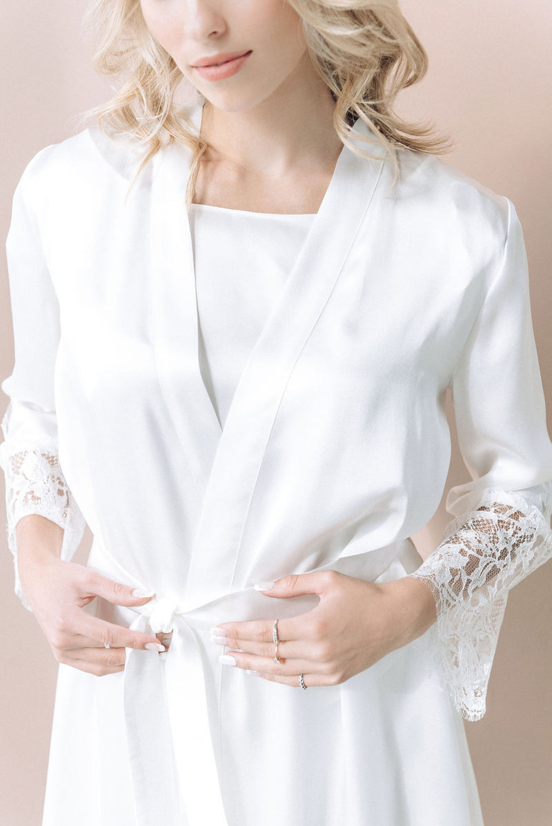 ZOLA silk robe