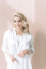 ZOLA silk robe