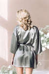 ZARA silk robe